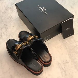 Coach Women’s Turnlock Creeper Slides